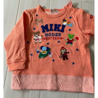 ミキハウス(mikihouse)のミキハウス　Tシャツ　長袖　90サイズ　子供服　トレーナー(Tシャツ/カットソー)