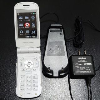 WILLCOM WX310SA SANYO サンヨー 充電器セット