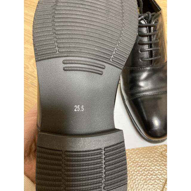 本革　ストレートチップ　25.5 メンズの靴/シューズ(ドレス/ビジネス)の商品写真