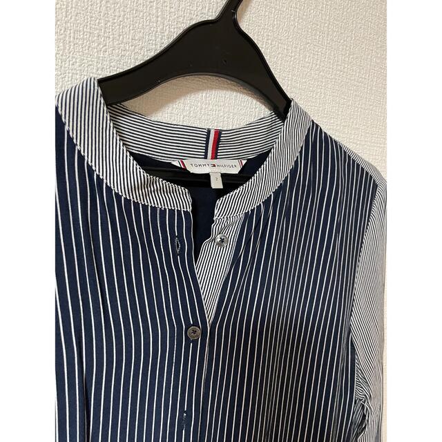 TOMMY HILFIGER(トミーヒルフィガー)のtommy hilfiger シャツワンピース　🌸 レディースのワンピース(ひざ丈ワンピース)の商品写真