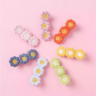 プティマイン(petit main)の【新品未使用品】 KIDS ヘアピン 7色セット(その他)