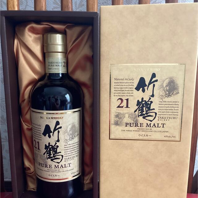 竹鶴21年 700ml 箱付き 酒 竹鶴21年 700ml 箱付き 酒