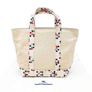 バーバリーブルーレーベル(BURBERRY BLUE LABEL)の美品 バーバリーブルーレーベル トートバッグ キャンバス 20-22010608(トートバッグ)