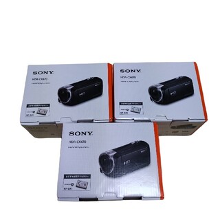 ソニー(SONY)のソニー　SONY HDR-CX470　３台　ビデオカメラ(ビデオカメラ)