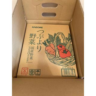 KAGOME - つぶより野菜 30本×2ケースの通販 by Dada's shop｜カゴメ