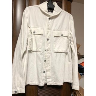 ダブルアールエル(RRL)のRRL ショールカラー　USNデッキシャツジャケット(カバーオール)