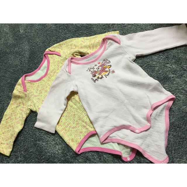 長袖ロンパース 肌着 2枚セットの通販 by Aman0108's shop|ラクマ