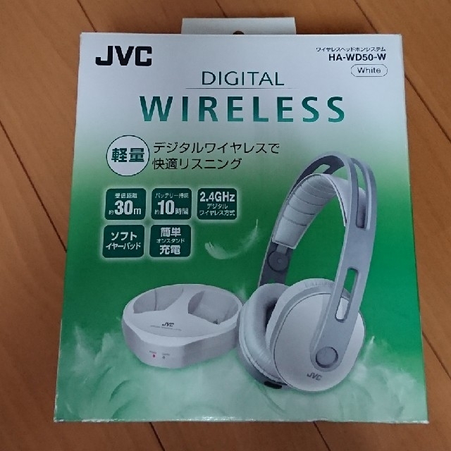 JVCｹﾝｳｯﾄﾞﾜｲﾔﾚｽﾍｯﾄﾞﾎﾝ 未使用 最終値下 スマホ/家電/カメラのオーディオ機器(ヘッドフォン/イヤフォン)の商品写真