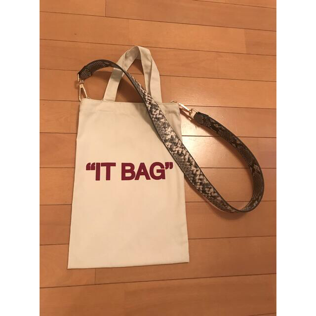 L'Appartement DEUXIEME CLASSE(アパルトモンドゥーズィエムクラス)のL'Appartement グッドグリーフBelt with It Bag レディースのバッグ(トートバッグ)の商品写真