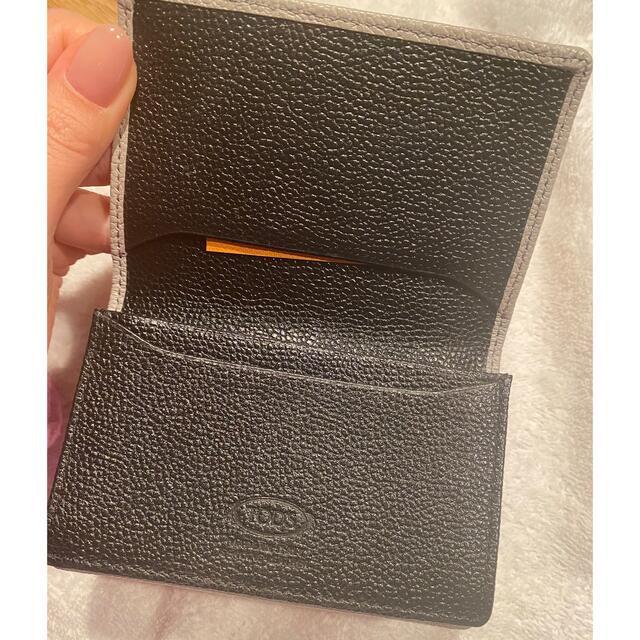 TOD'S - TOD'S 名刺入れ グレーの通販 by sss25shop|トッズならラクマ