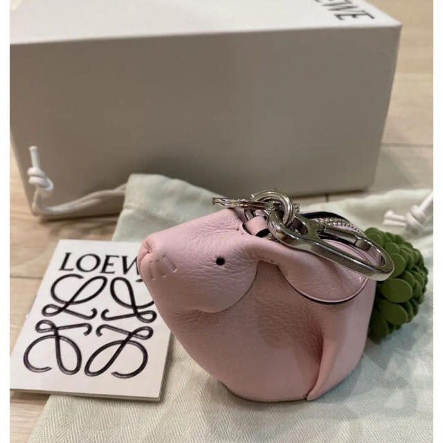 LOEWE ロエベ バニー チャーム うさぎ ピンク rotondaro.com.uy