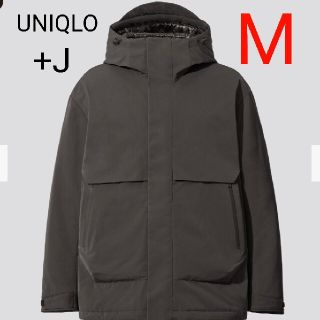 ユニクロ(UNIQLO)の美品 ユニクロ UNIQLO +J ハイブリッドダウンオーバーサイズパーカ M(ダウンジャケット)