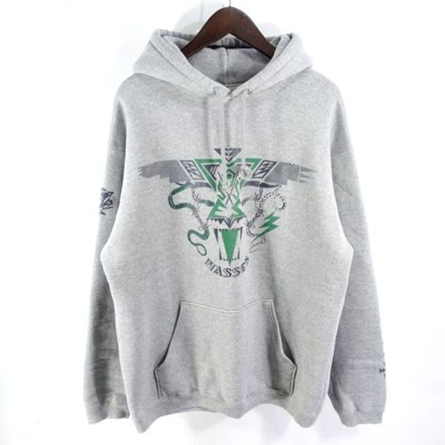 MASSES PULLOVER HOODIE マシス プルオーバー フーディー