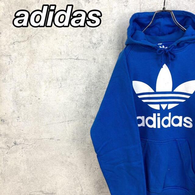 adidas(アディダス)の希少 90s アディダス パーカー トレフォイルロゴ メンズのトップス(パーカー)の商品写真