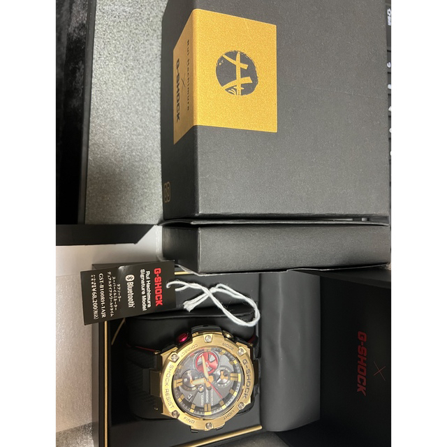 G-SHOCK(ジーショック)の限定　g-shock 八村塁モデル　GST-B100RH-1AJR クーポン中 メンズの時計(腕時計(アナログ))の商品写真