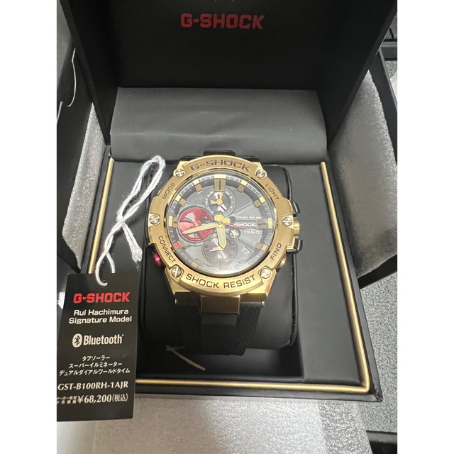 G-SHOCK(ジーショック)の限定　g-shock 八村塁モデル　GST-B100RH-1AJR クーポン中 メンズの時計(腕時計(アナログ))の商品写真