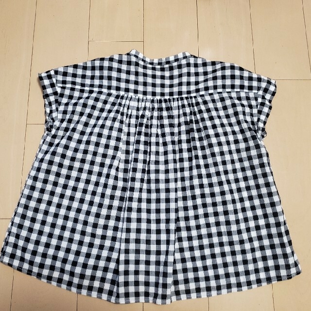 MUJI (無印良品)(ムジルシリョウヒン)の【無印良品】XS-S/洗いざらしフレンチスリーブブラウス レディースのトップス(シャツ/ブラウス(半袖/袖なし))の商品写真