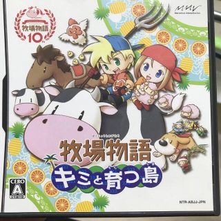 2本セット 牧場物語 キミと育つ島 DS きれいずきん生活(携帯用ゲームソフト)