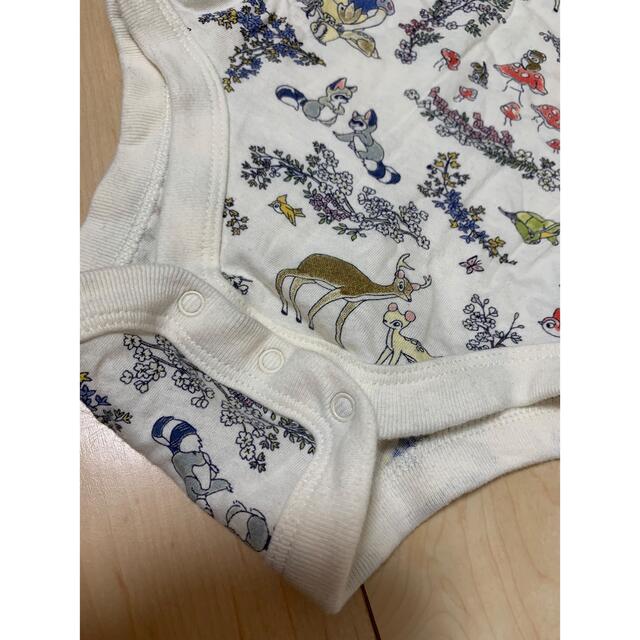 GAP Kids(ギャップキッズ)のbabygap GAP 【Disney白雪姫柄】ロンパース3-6month キッズ/ベビー/マタニティのベビー服(~85cm)(ロンパース)の商品写真