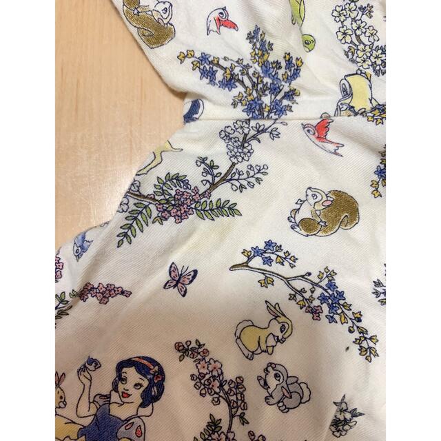 GAP Kids(ギャップキッズ)のbabygap GAP 【Disney白雪姫柄】ロンパース3-6month キッズ/ベビー/マタニティのベビー服(~85cm)(ロンパース)の商品写真