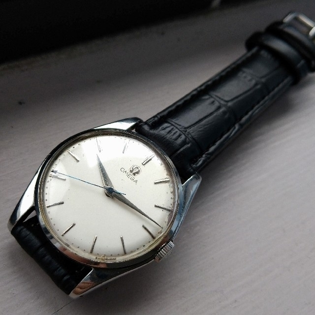 OMEGA - オメガ 1950年代 手巻き腕時計 アンティーク シーマスター 新品ベルトの通販 by jack's shop｜オメガならラクマ