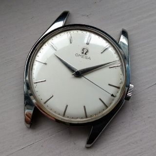 オメガ 1950年代 手巻き腕時計 アンティーク シーマスター 新品ベルト