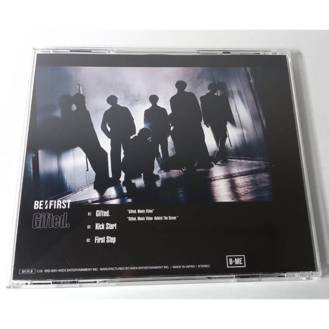 THE FIRST(ザファースト)のBE:FIRST　Gifted.（DVD盤B）初回限定盤 エンタメ/ホビーのCD(ポップス/ロック(邦楽))の商品写真