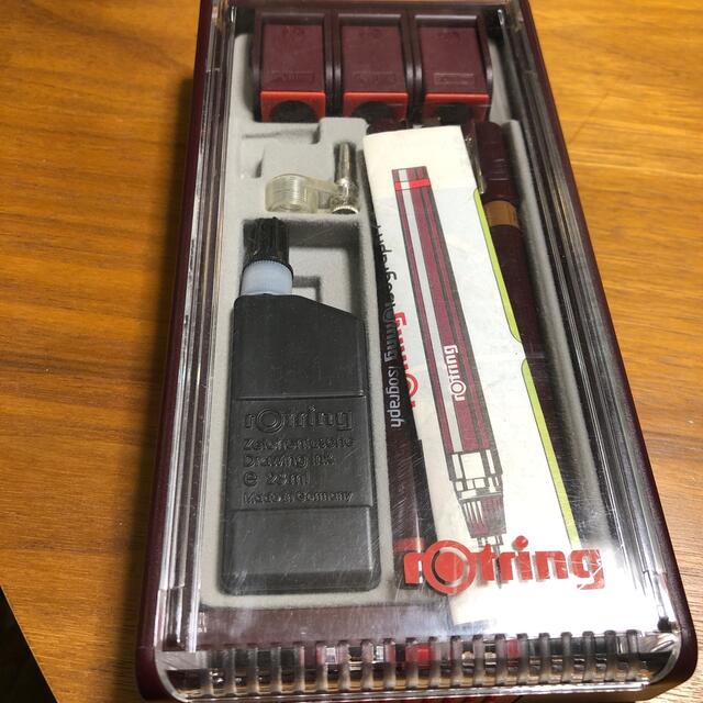 rotring(ロットリング)のロットリング　イソグラフ　ジャンク品 エンタメ/ホビーのアート用品(その他)の商品写真