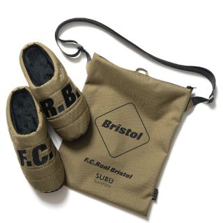 エフシーアールビー(F.C.R.B.)のF.C.Real Bristol SUBU SANDALS  L BEIGE(サンダル)