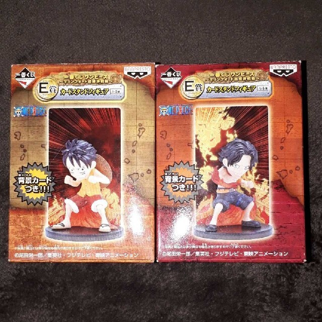 ワンピース カードスタンドフィギュア 2個セットの通販 By Takeyoshi S Shop ラクマ