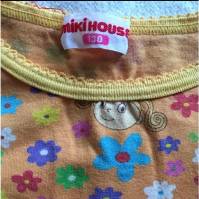 mikihouse(ミキハウス)のミキハウス 130cm ロンT キッズ/ベビー/マタニティのキッズ服女の子用(90cm~)(Tシャツ/カットソー)の商品写真