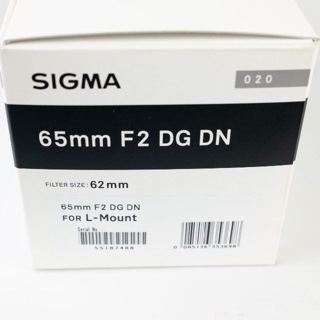 SIGMA 65mm F2 DG DN Lマウント 美品