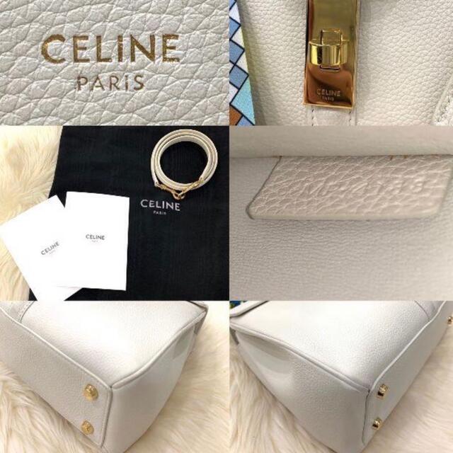 celine(セリーヌ)のCELINE セリーヌ　セーズ16 スモール　ホワイト　白 レディースのバッグ(ショルダーバッグ)の商品写真