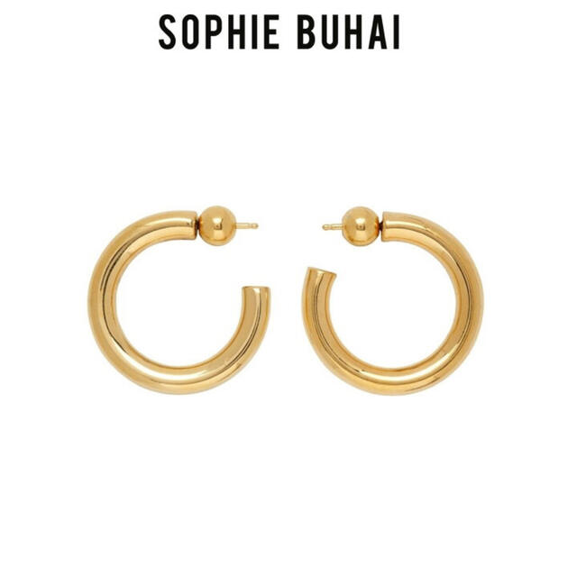 SOPHIE BUHAI ゴールド スモール Everyday フープ ピアス