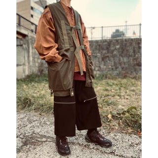 ALMOSTBLACK MILITARY BIG VEST(ベスト)