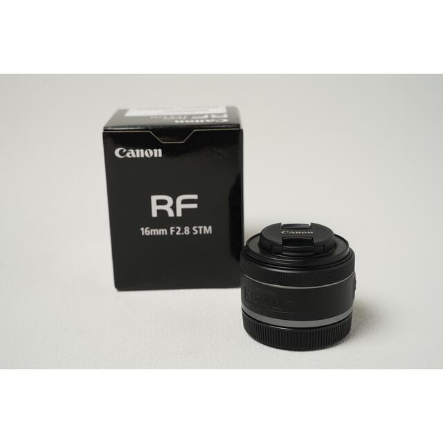 Canon(キヤノン)のCanon RF16mm f2.8 美品箱付き スマホ/家電/カメラのカメラ(レンズ(単焦点))の商品写真