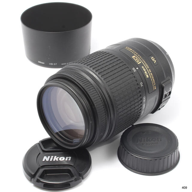 Nikon(ニコン)の✨大迫力の望遠レンズ♪✨ニコン Nikon AF-S DX 55-300mm スマホ/家電/カメラのカメラ(レンズ(ズーム))の商品写真