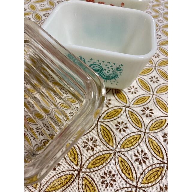 Pyrex(パイレックス)のオールドパイレックス　OLD PYREX リフリジレーター2個セット  Sサイズ インテリア/住まい/日用品のキッチン/食器(食器)の商品写真