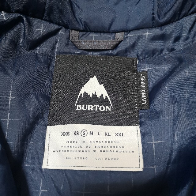 BURTON(バートン)のburton snowbord jacket メンズサイズS スポーツ/アウトドアのスノーボード(ウエア/装備)の商品写真