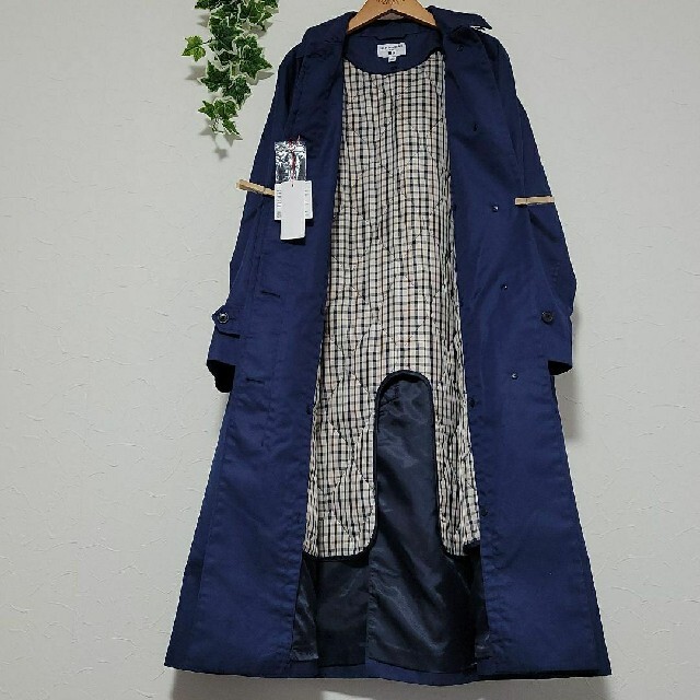 UNIQLO - ユニクロ イネス ステンカラーコート Lサイズ ネイビー UNIQLO - ユニクロ イネス ステンカラーコート Lサイズ ネイビー