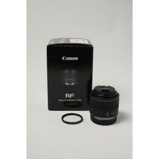 キヤノン(Canon)のCanon RF35mm f1.8 美品　箱付き　プロテクター付き(レンズ(単焦点))