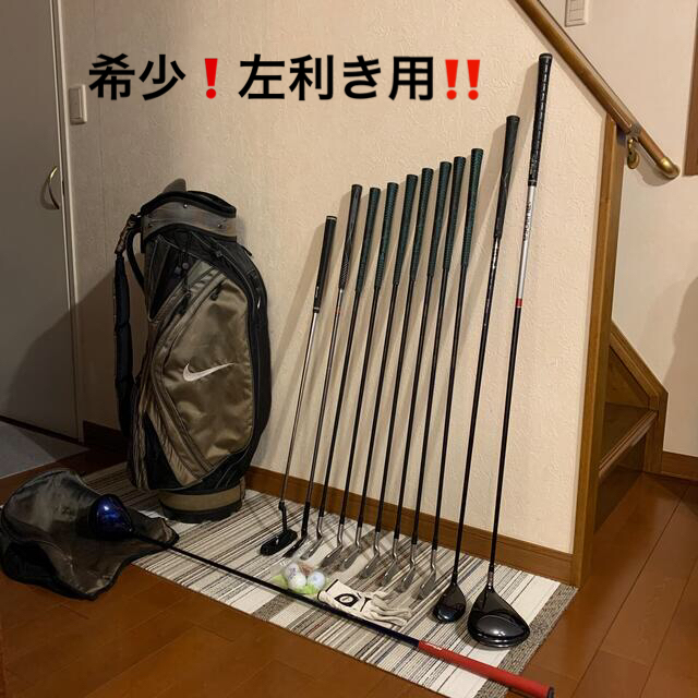 RedFull様専用‼️左利き初心者用メンズゴルフセット⛳️バッグ他おまけ