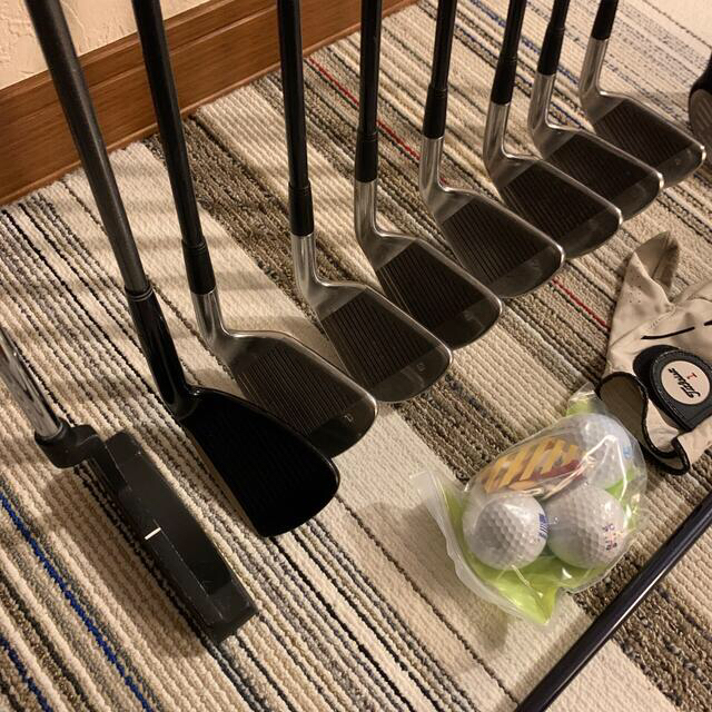 RedFull様専用‼️左利き初心者用メンズゴルフセット⛳️バッグ他おまけ ...