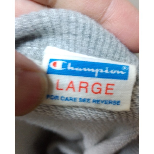 Champion(チャンピオン)の送料込 国内 正規品 Champion SWEAT CREW NECK L 杢灰 メンズのトップス(スウェット)の商品写真