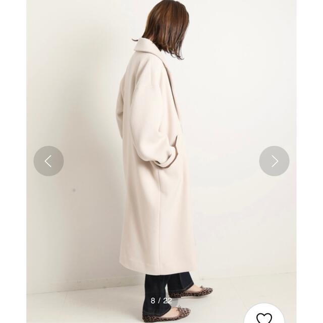 IENA MANTECO オーバーチェスターコート ナチュラル 5