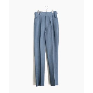 コモリ(COMOLI)のNEAT beltless CELLULOSE NIDOM -Blue Gray(スラックス)