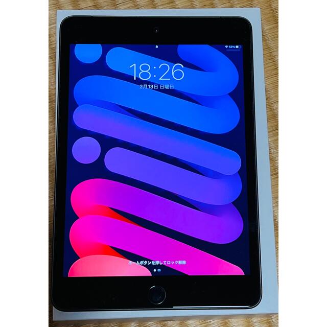 スマホ/家電/カメラ値下げiPad mini5セルラーモデル SIMフリー美品64G利用制限△