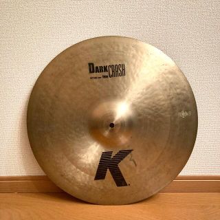 【Zildjian】K DARK CRASH Thin 19(シンバル)