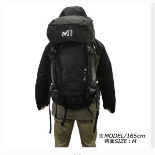 ミレー(MILLET)のミレー サースフェー 40+5L ブラック Mサイズ(登山用品)