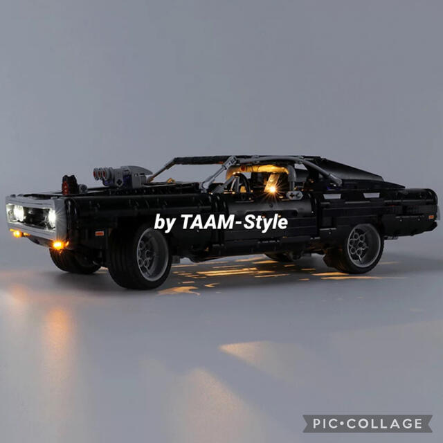 LEDライト付き】ダッジ・チャージャー レゴ互換品 1,077ピースの通販 by TAAM-Style|ラクマ LEDライト付き】ダッジ・チャージャー レゴ互換品 1,077ピースの通販 by TAAM-Style|ラクマ